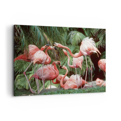 Obraz na plátne - Popoludňajšie klebety - 100x70 cm