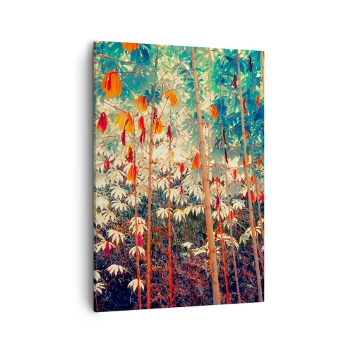 Obraz na plátne - Tajný život listov - 50x70 cm