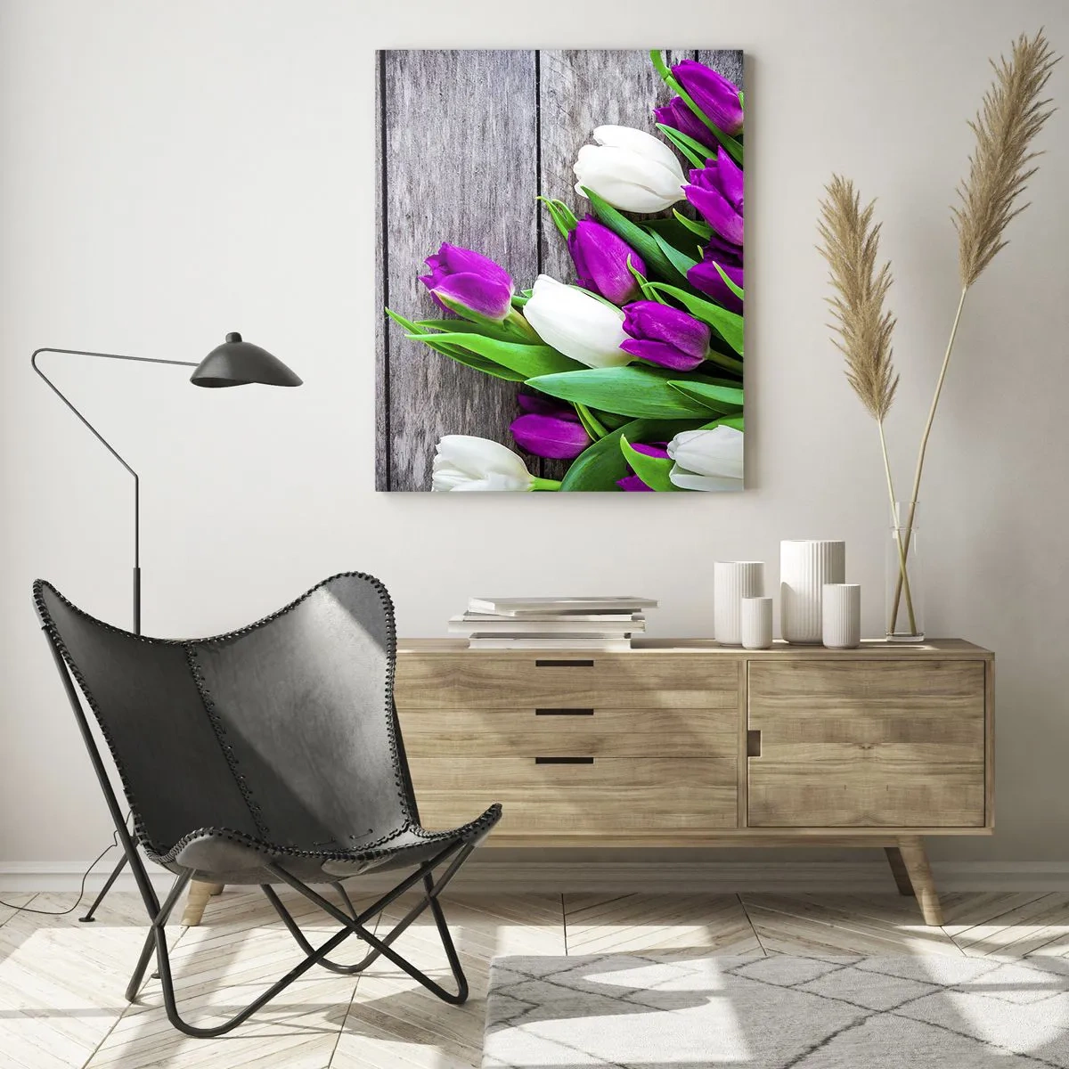 Obraz na skle - V deň jarného sviatku - 50x70 cm