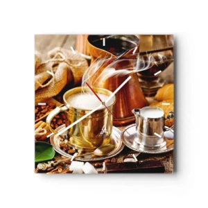 Nástenné hodiny - Pekný deň prajem! - 30x30 cm