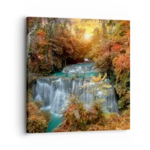 Obraz na plátne - Ukrytý poklad lesa - 30x30 cm