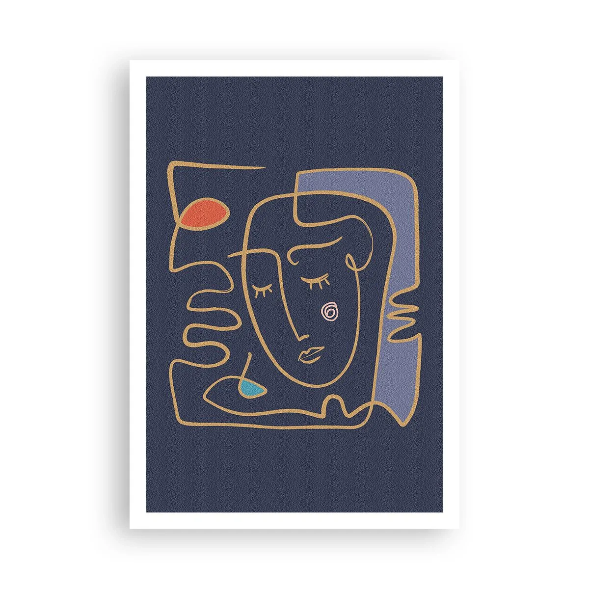 Plagát - V zádumčivosti - 70x100 cm