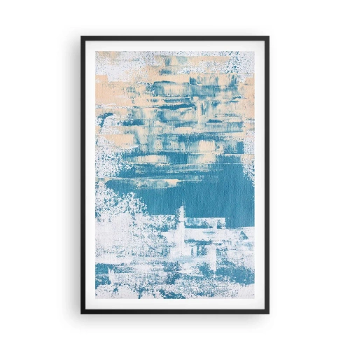 Plagát v čiernom ráme - Cez cencúľ - 61x91 cm