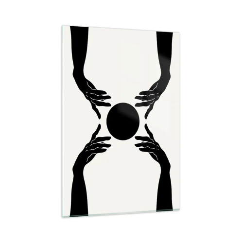 Obraz na skle - Tajné znamenie - 80x120 cm