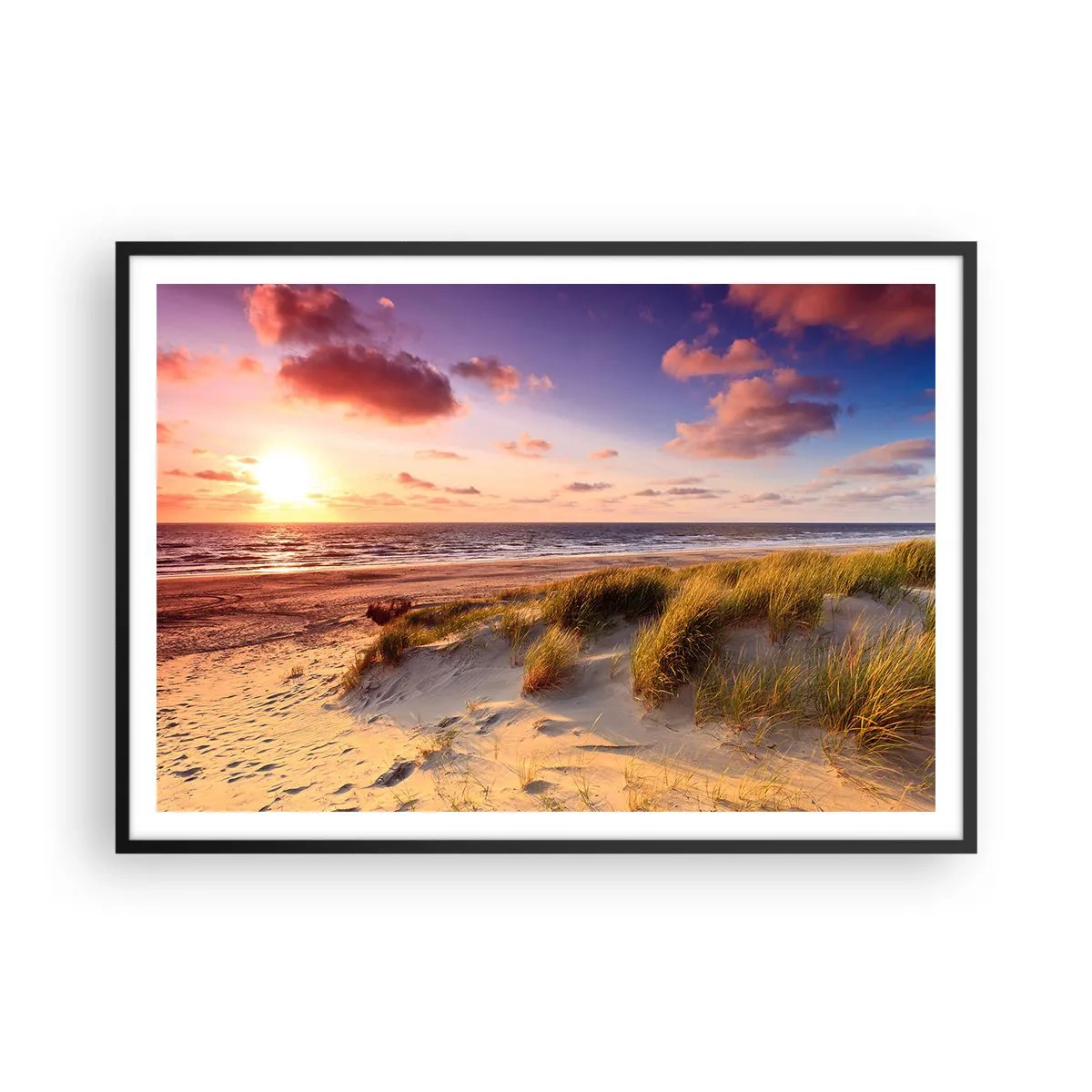 Plagát v čiernom ráme - Už letom vonia vzduch - 100x70 cm