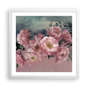 Plagát v bielom ráme - Vrchol romantizmu - 50x50 cm