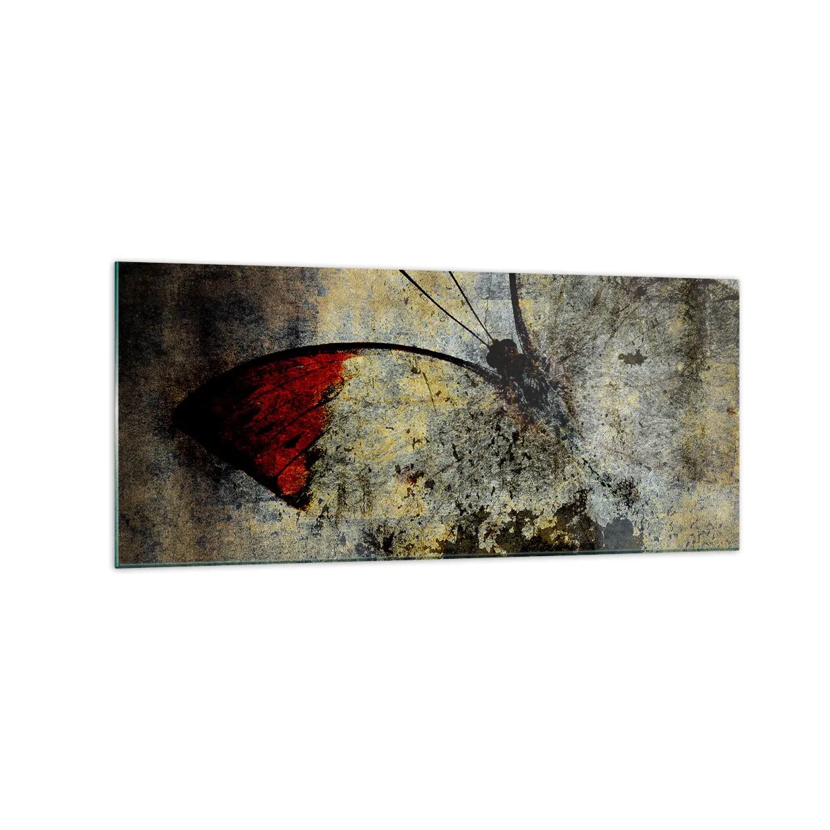 Obraz na skle - Pozri, skôr ako zmiznem - 120x50 cm