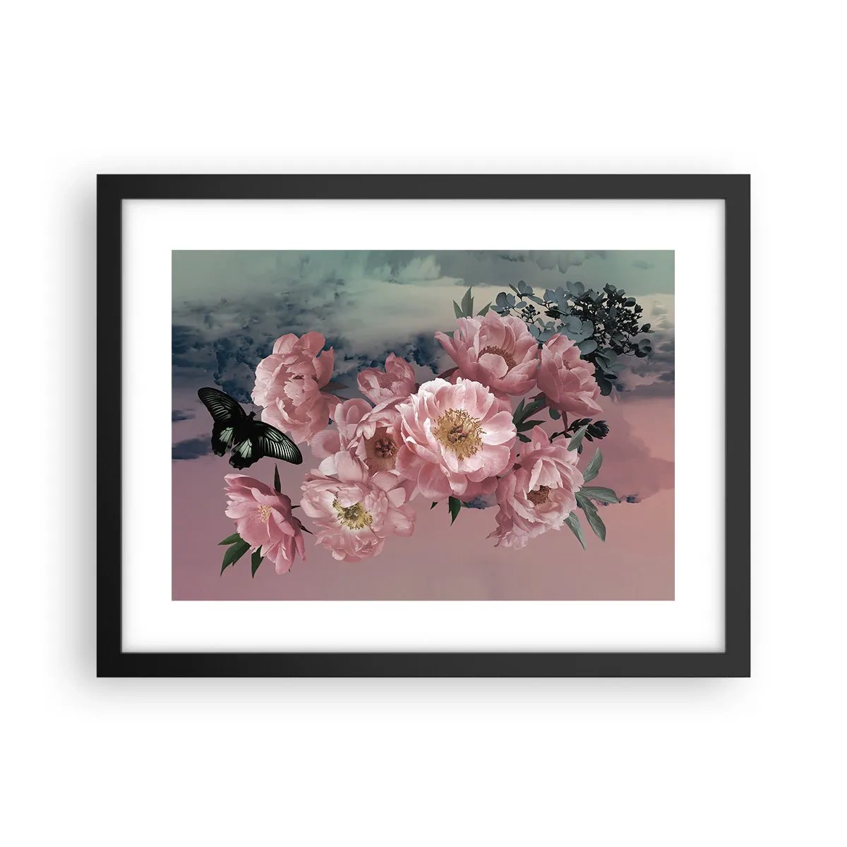 Plagát v čiernom ráme - Vrchol romantizmu - 40x30 cm