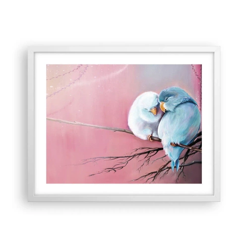 Plagát v bielom ráme - Čo k tomu dodať? - 50x40 cm