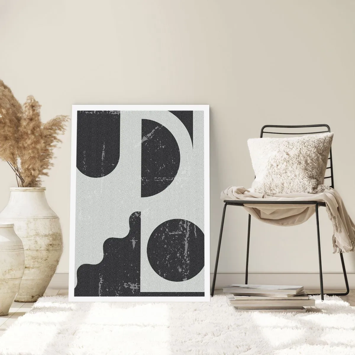 Plagát - Kompozícia nad a pod - 30x40 cm