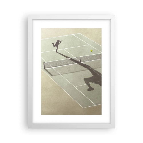 Plagát v bielom ráme - Dobývanie samého seba - 30x40 cm