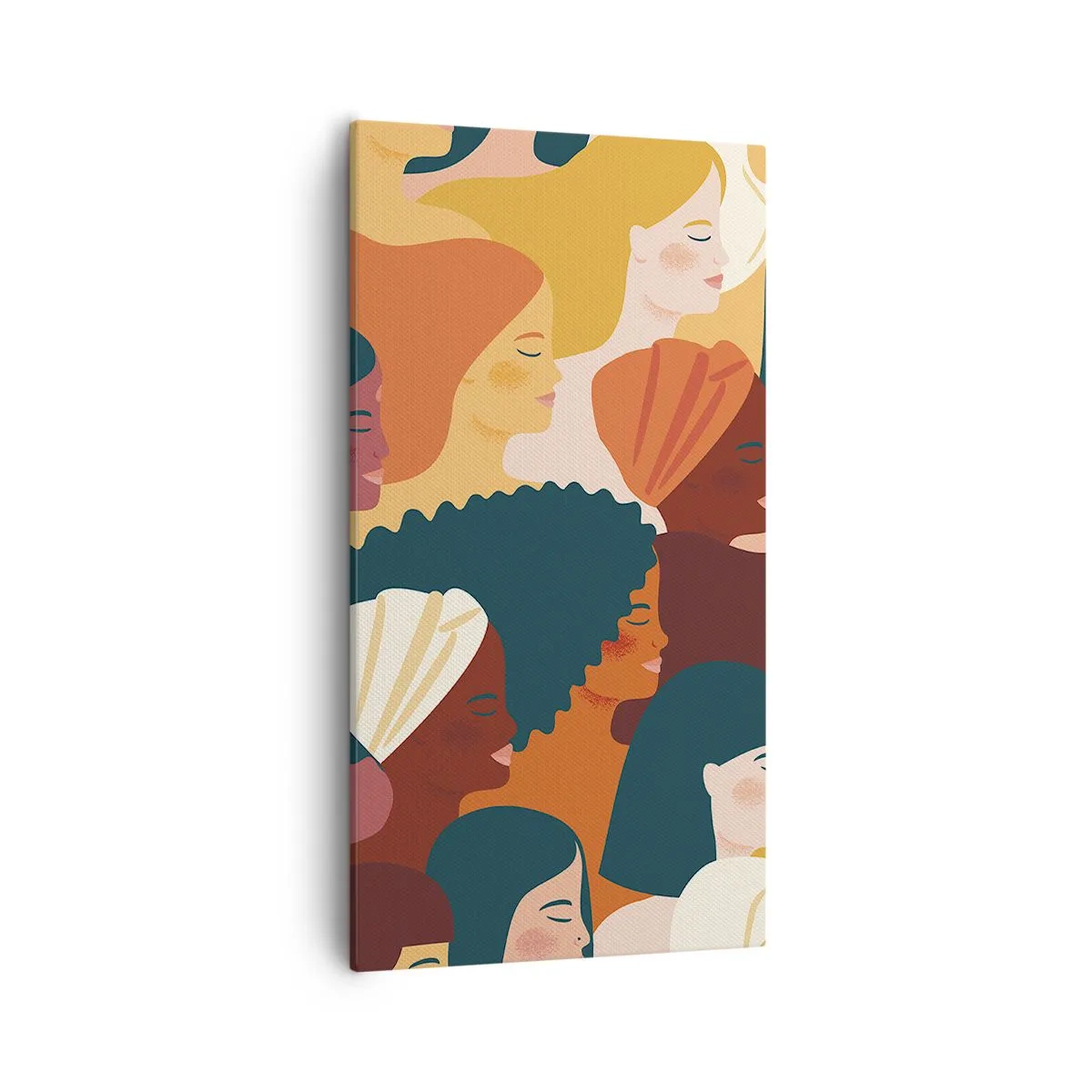 Obraz na plátne - Iba ženskosť - 55x100 cm