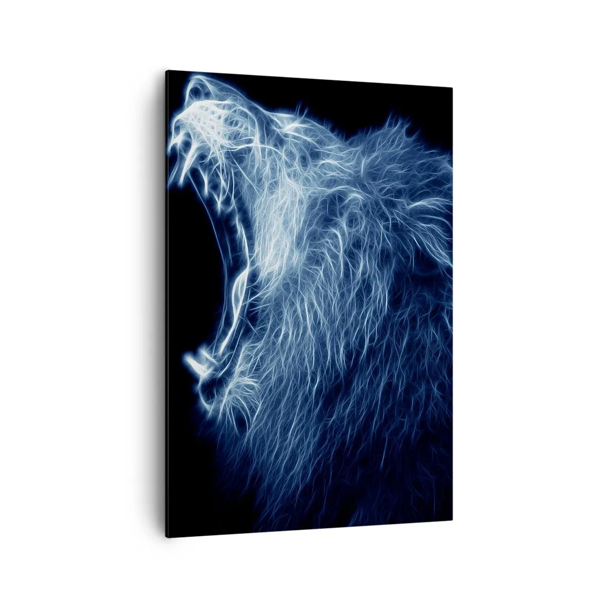 Obraz na plátne - Ohnivý hnev kráľa - 70x100 cm