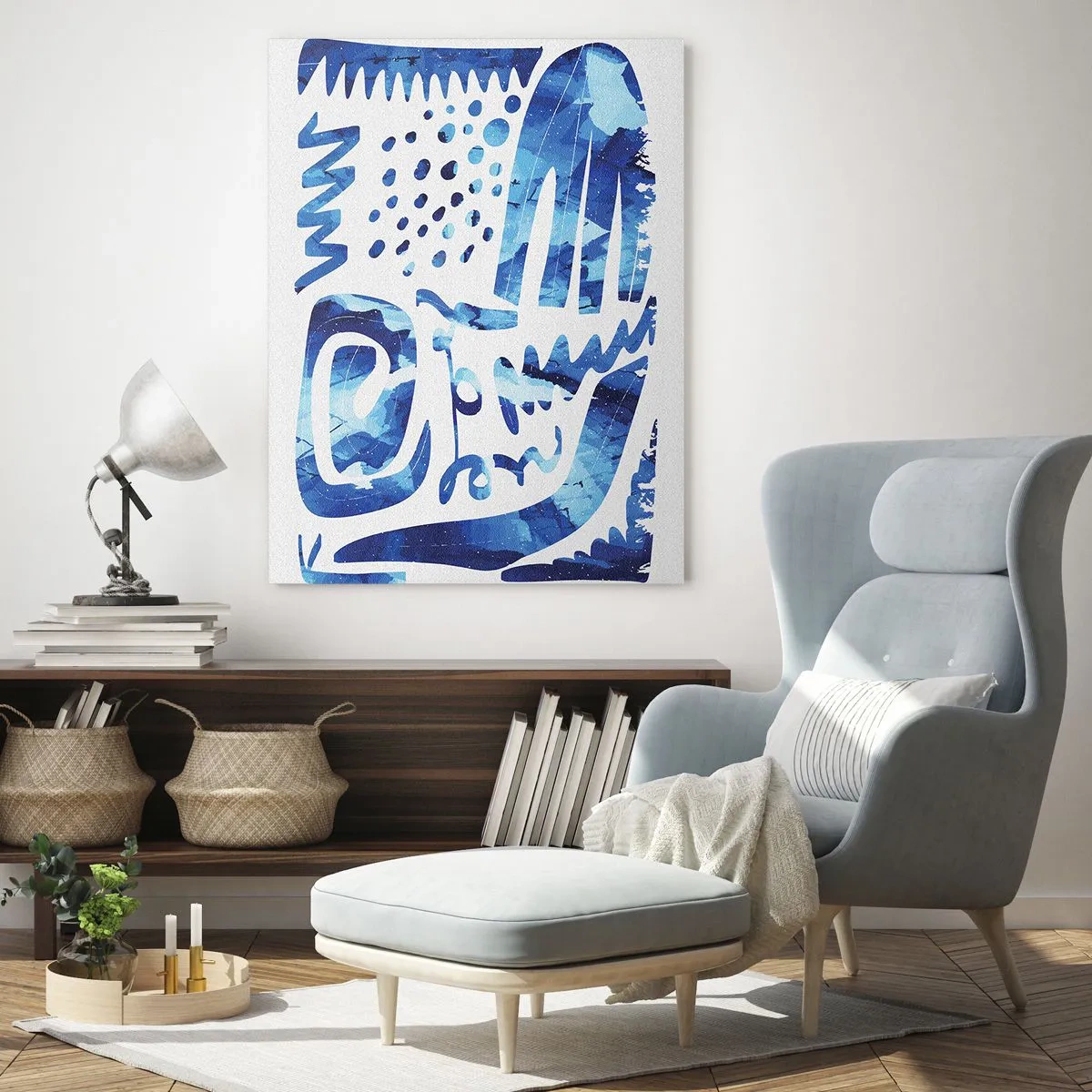 Obraz na skle - Späť ku koreňom - 50x70 cm