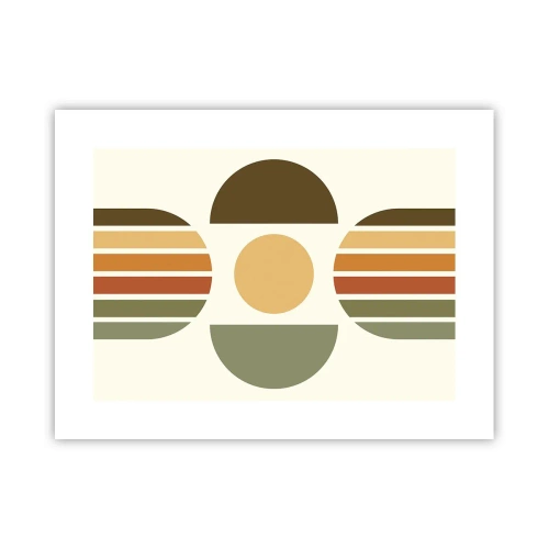 Plagát - Vo farbách zeme - 40x30 cm