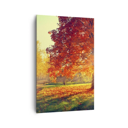 Obraz na plátne - Červené je krásne - 80x120 cm