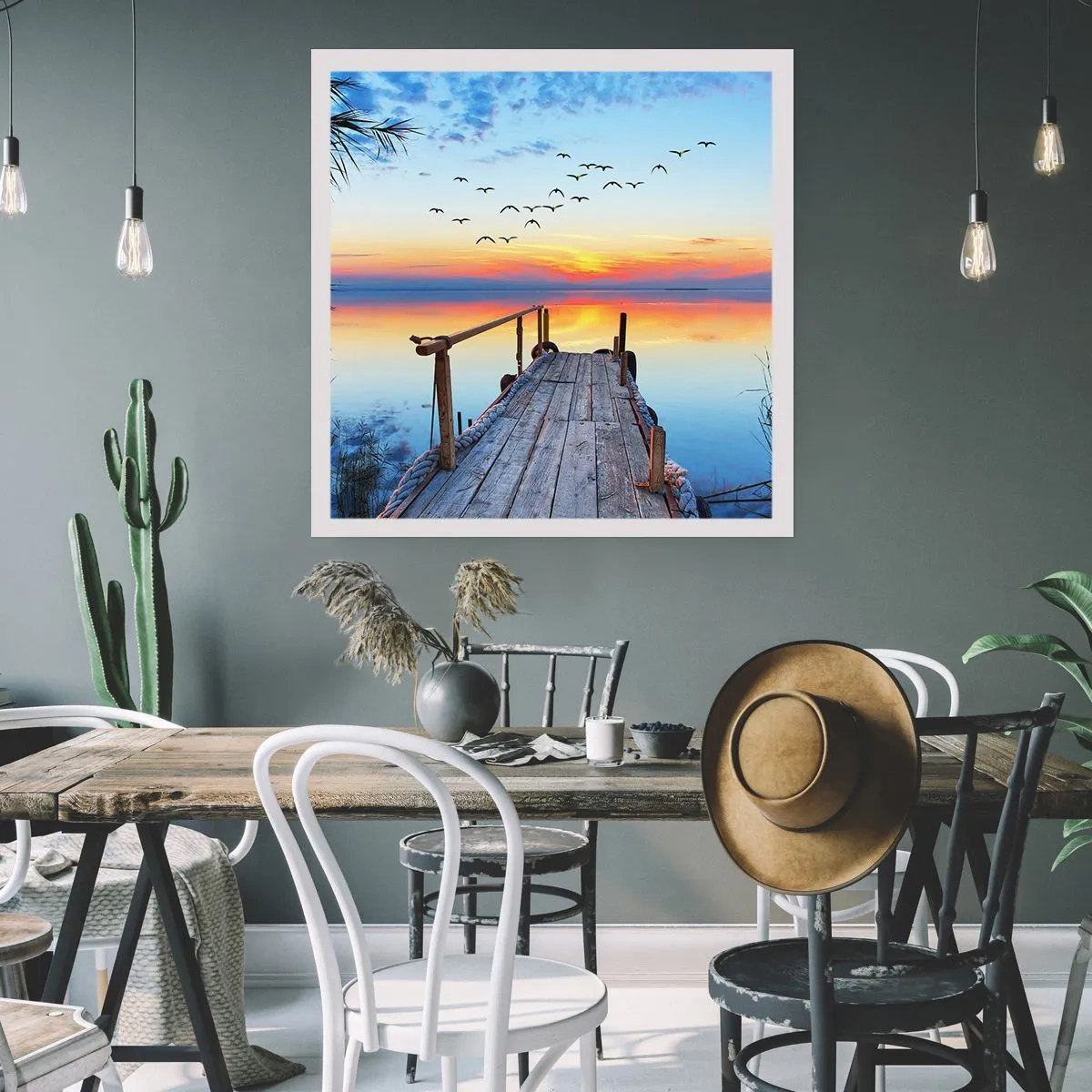 Plagát - Je čas isť späť… - 60x60 cm