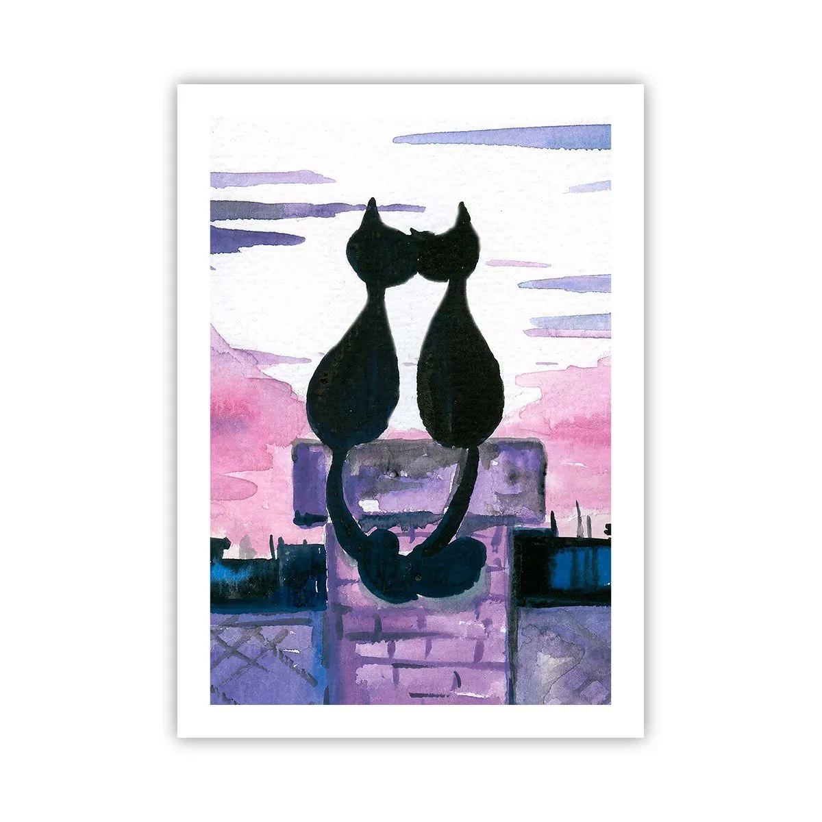 Plagát - Rendez-vous pod mesiacom - 50x70 cm