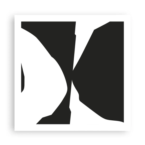 Plagát - Positive-negative - 60x60 cm