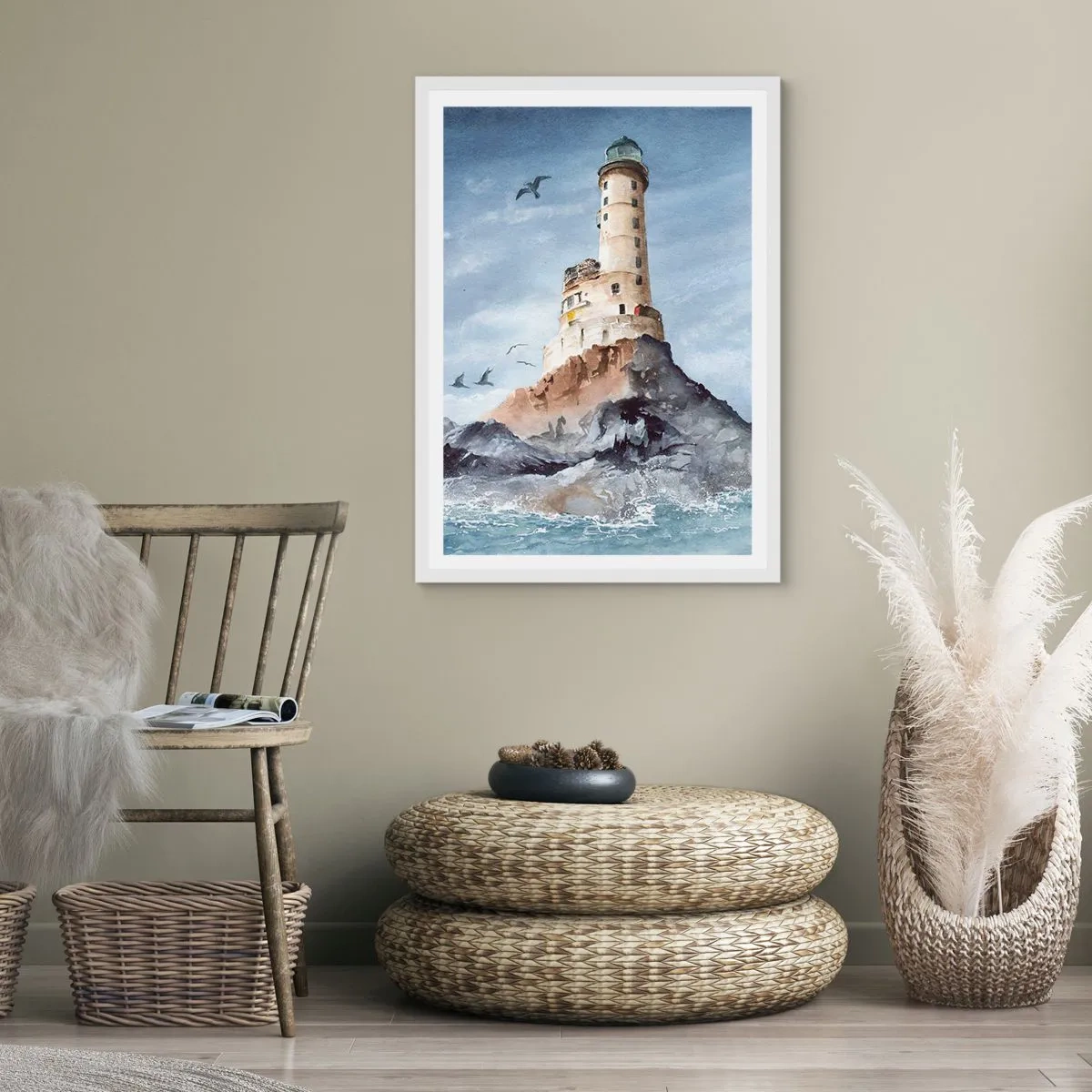 Plagát v bielom ráme - Nepremožiteľná - 50x70 cm