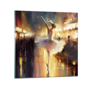 Obraz na skle - Zázrak na ulici - 60x60 cm