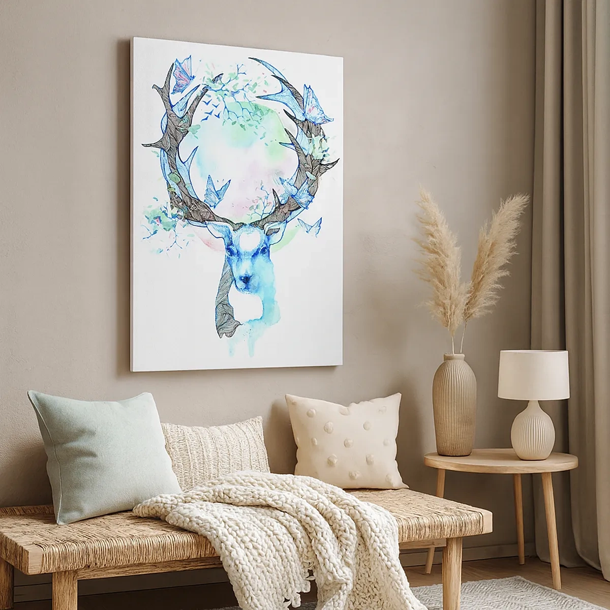 Obraz na plátne - Sila a jemnosť prírody - 50x70 cm