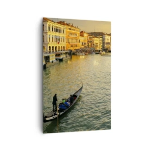 Obraz na plátne - Na slnečnej strane ulice - 80x120 cm