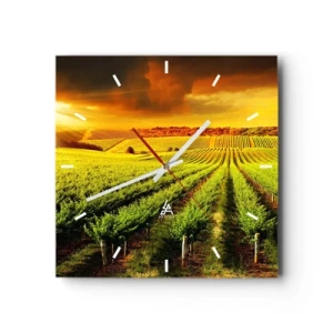 Nástenné hodiny - Pod austrálskym slnkom - 30x30 cm