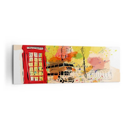 Obraz na plátne - Mesto rôznorodostí - 160x50 cm