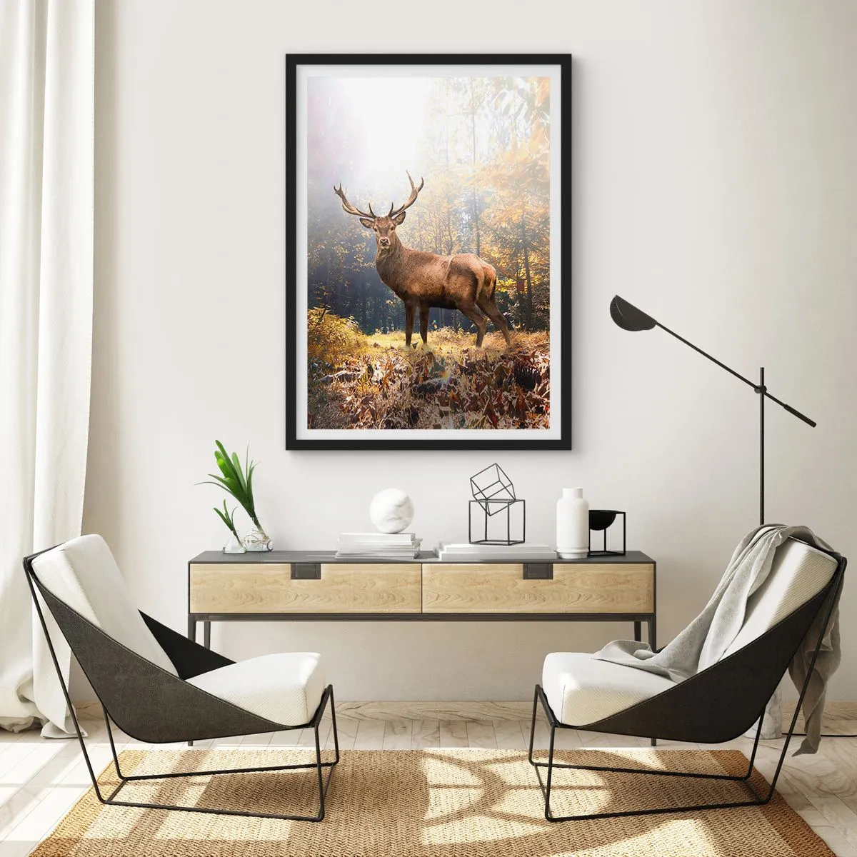 Plagát v čiernom ráme - Plné dôstojnosti - 61x91 cm