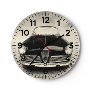 Nástenné hodiny - Ako ma nemilovať? - 40x40 cm