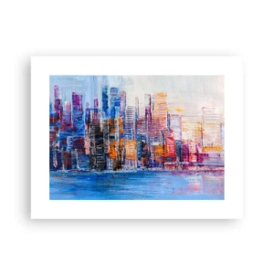 Plagát - Radostná metropola - 40x30 cm