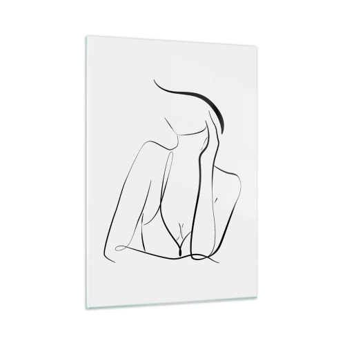 Obraz na skle - Na vlne snov - 50x70 cm