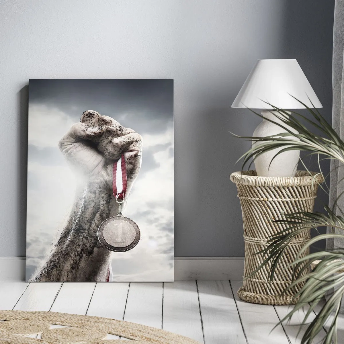 Obraz na plátne - Per aspera ad astra - 80x120 cm