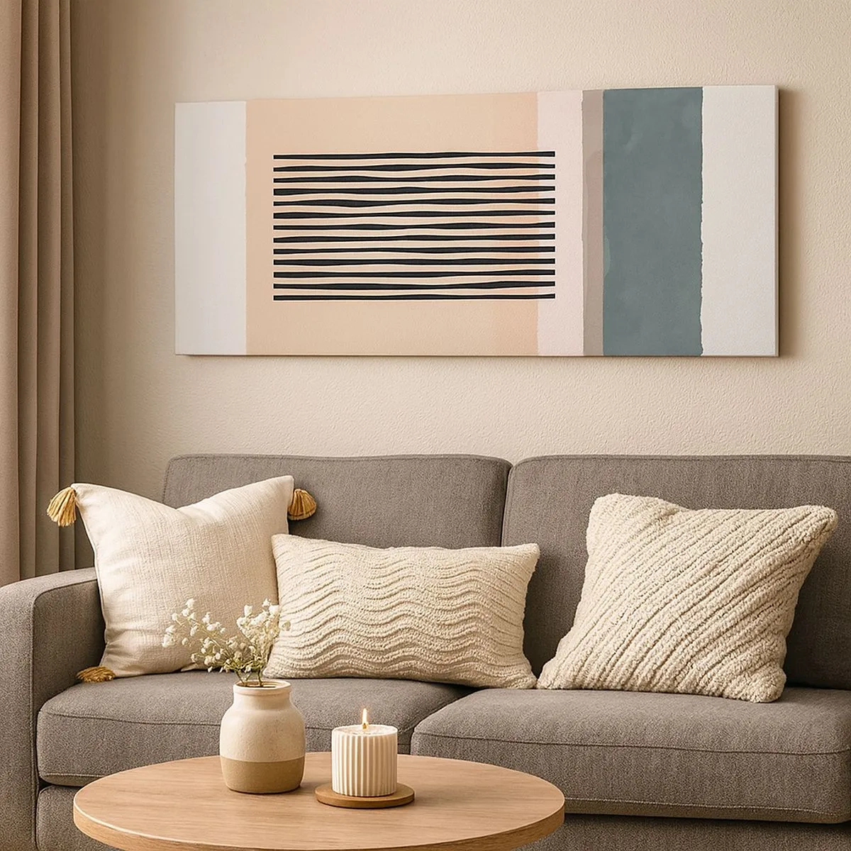 Obraz na plátne - Všetko v poriadku - 100x40 cm