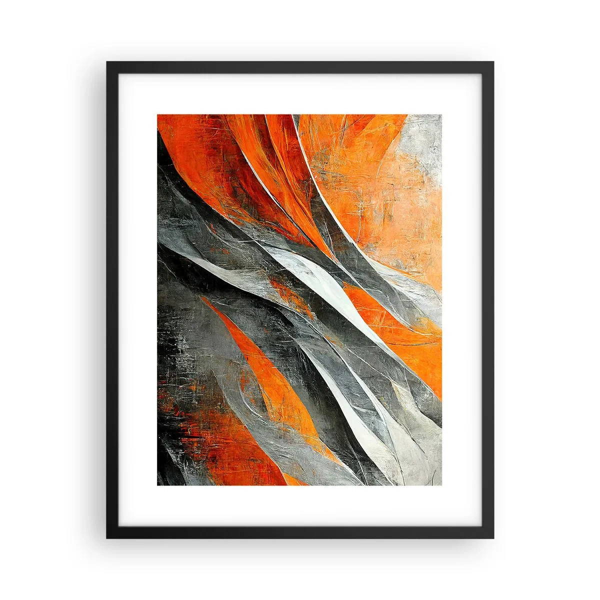 Plagát v čiernom ráme - Žiar a chlad - 40x50 cm