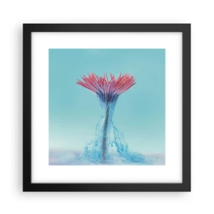 Plagát v čiernom ráme - V osviežujúcom objatí - 30x30 cm