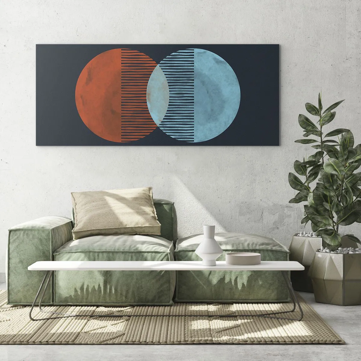 Obraz na skle - Astronomická fantázia - 100x40 cm
