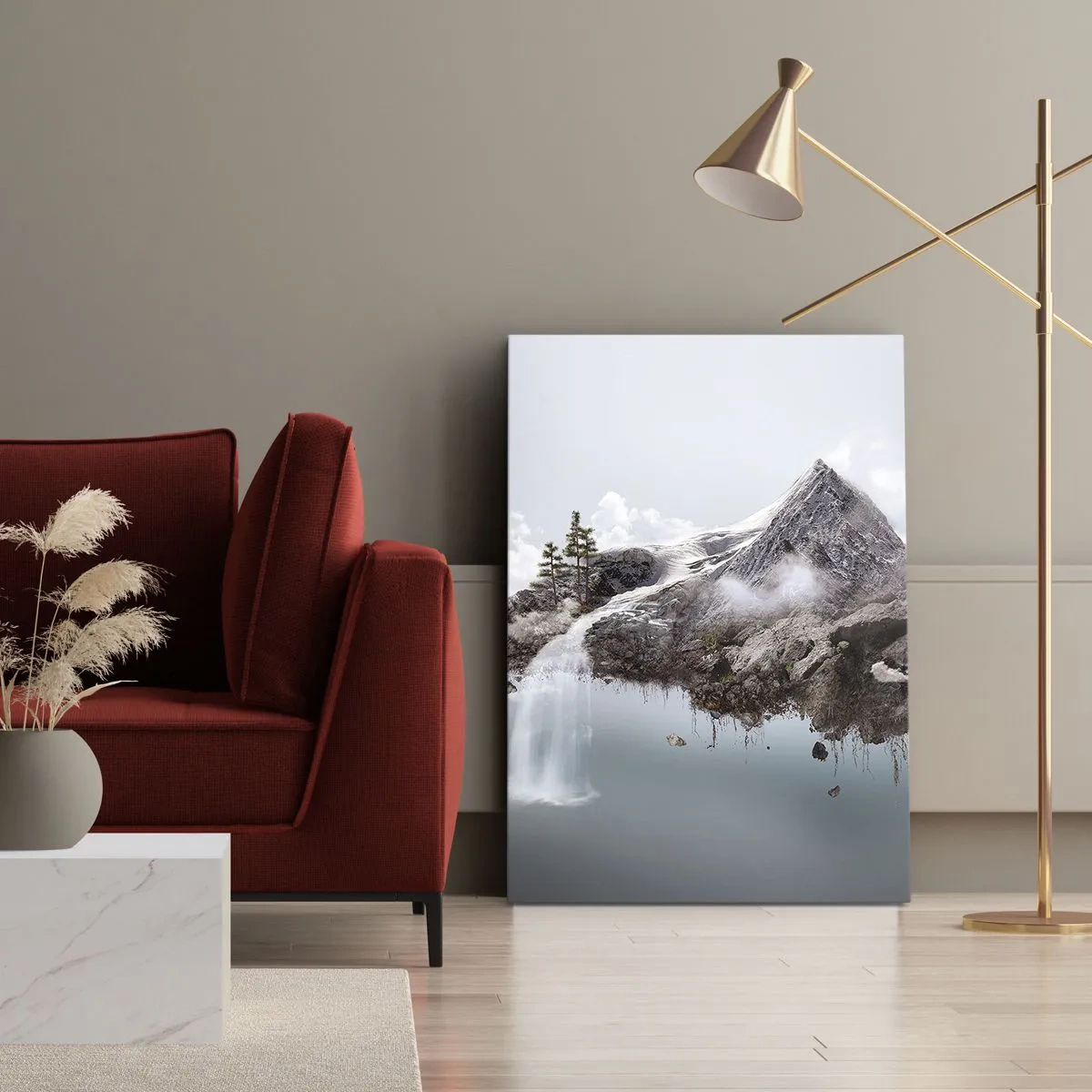 Obraz na plátne - Pohľad surrealistu - 45x80 cm