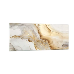 Obraz na skle - Abstrakcia: krása a dobro - 100x40 cm