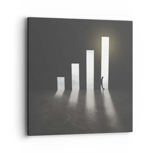 Obraz na plátne - Úspech – impresia - 40x40 cm