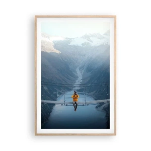 Plagát v ráme zo svetlého duba - Očarený v spánku - 61x91 cm