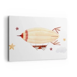 Obraz na plátne - Vzducholoď - 100x70 cm