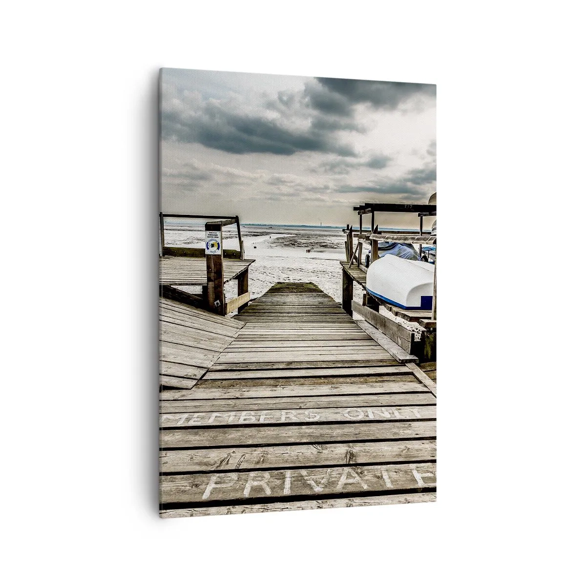 Obraz na plátne - Severná pláž - 70x100 cm