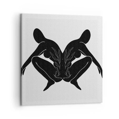 Obraz na plátne - Spoločná duša - 50x50 cm