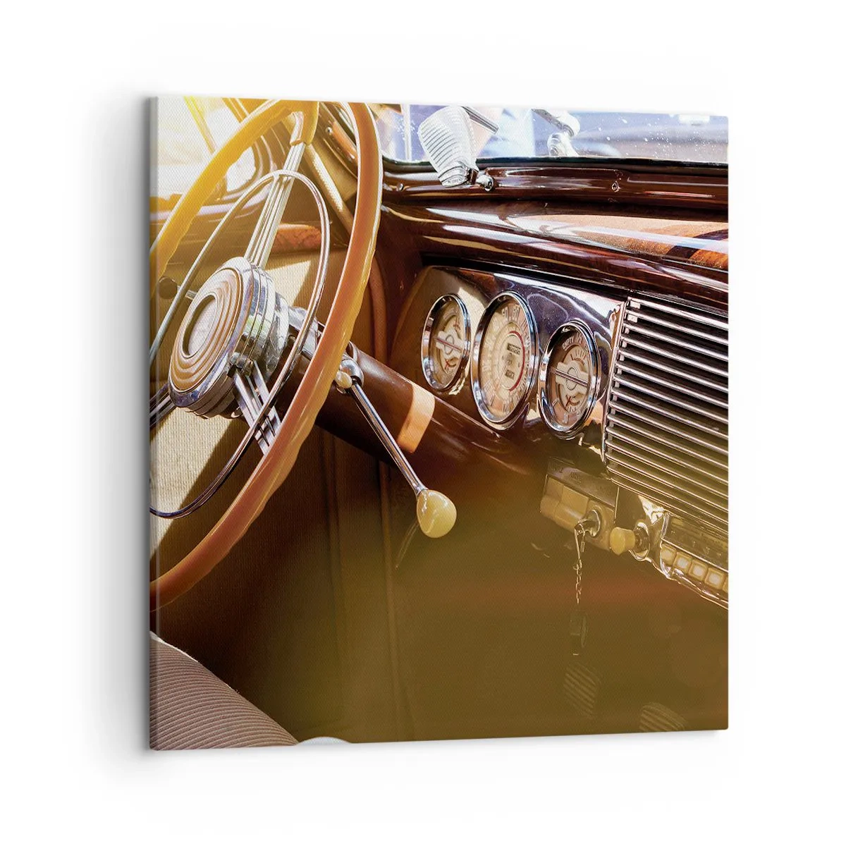 Obraz na plátne - Závan luxusu z minulosti - 50x50 cm