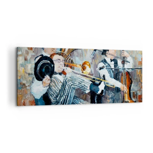 Obraz na plátne - Celý tento jazz - 100x40 cm