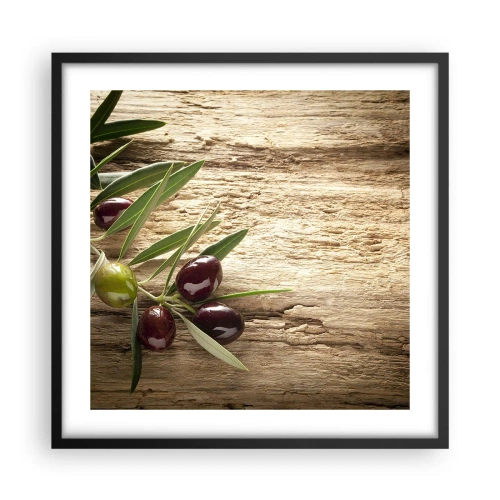 Plagát v čiernom ráme - Priamo od prírody - 50x50 cm