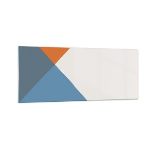 Obraz na skle - Pod uhlom… - 100x40 cm