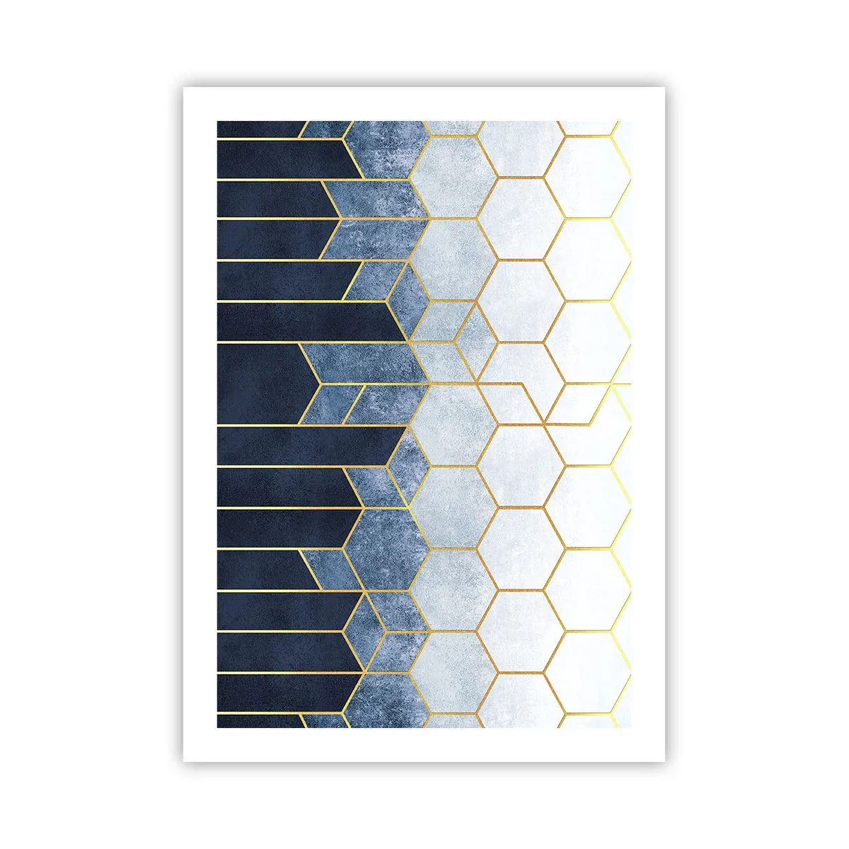 Plagát - Kompozícia v synkopickom rytme - 50x70 cm